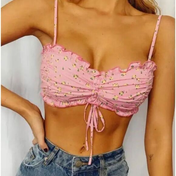 Beautiful Tiger Mist Pink Colorado top size medium retails $45 EUC pair this up - Picture 1 of 7